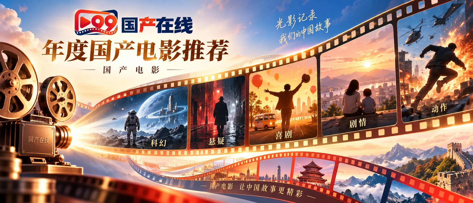 年度国产电影片单专题封面