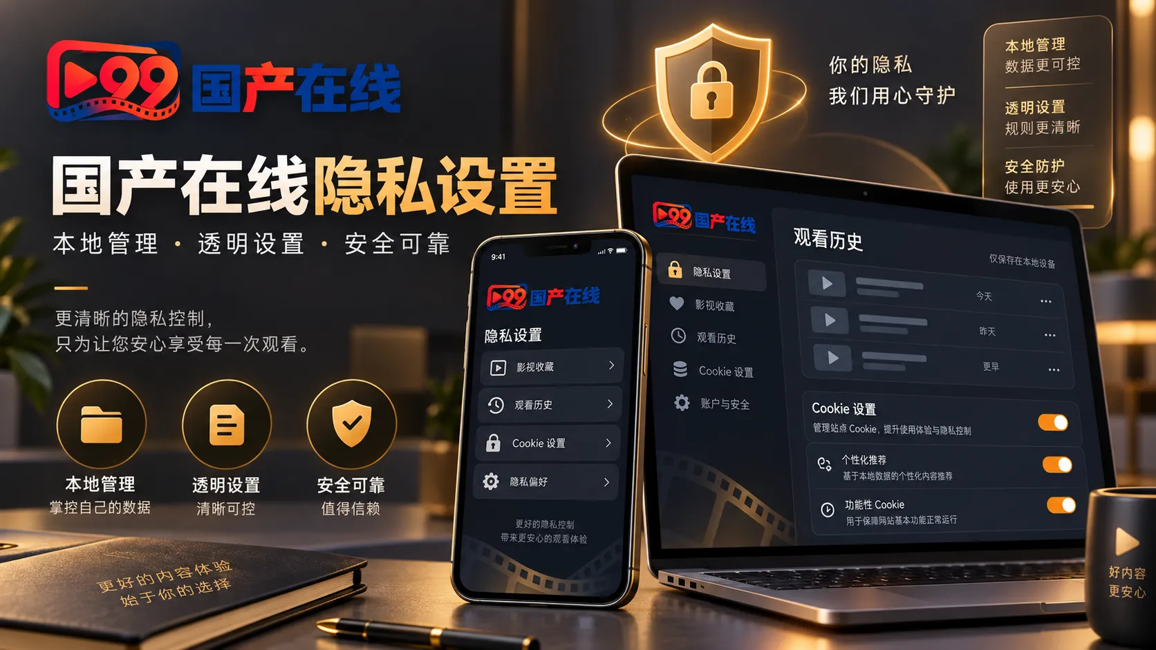 国产在线观看隐私与本地数据设置
